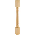 Hardware Resources Doric Post Hard Maple 3-1/2" Width