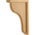 Hardware Resources Beveled Bar Corbel White Birch 12" Length