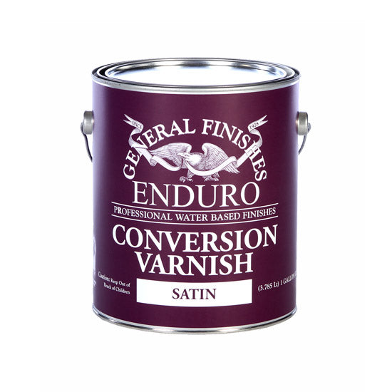 Enduro Conversion Varnish 2K Polyurethane, Satin, Gallon