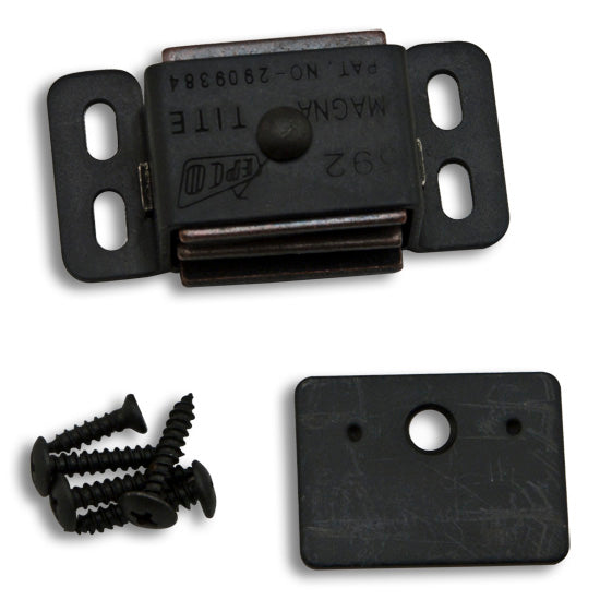 Heavy Duty Aluminum Catch With Strike Oil Rubbed Bronze