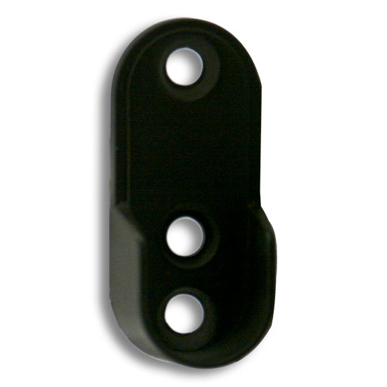 EPCO Closet Rod Flange For Oval Rod Screw On