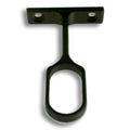 Closet Rod Center Support For Oval Rod Screw On Mounting, Oil Rubbed Bronze