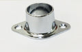 Closet Rod Closed Flange For 1" Or 1-1/16" Diameter Tube Polished Chrome
