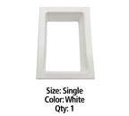 White Electrical Trim Ring