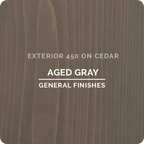 General Finishes Exterior 450 Stains, Aged Gray, Gallon