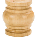 Hardware Resources Half Round Spool Splice Cherry 3" Height