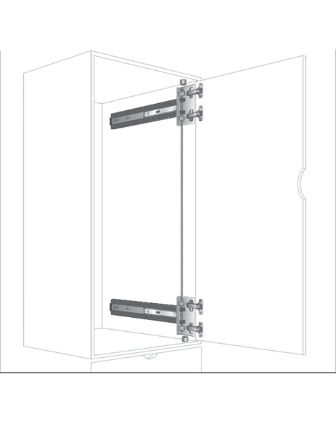 KV 8092 Series Pocket Door Slide 20" Length