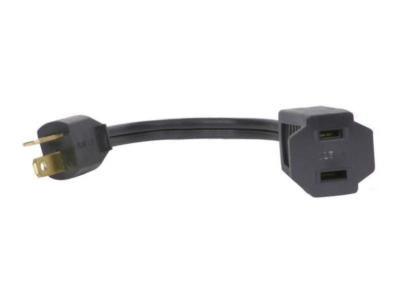 6" Polarized Standard (FEMALE)/ “T”-BLADE (MALE)CORD, Black