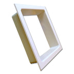 White Electrical Trim Ring