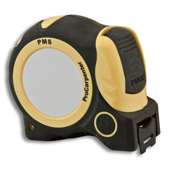 Fast Cap Tape Measure, Metric Standard 16' Long With Auto Lock