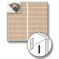 Woodgrain PVC Fastcap 9/16" x 2-1/2"