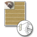 Fastcap Woodgrain Mdf PVC 3/4" x 4-1/2"