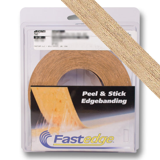 Fastedge Unfinished Wood 7/8" PSA Roll