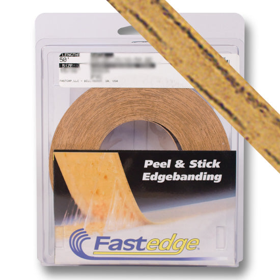 Fastedge Natural Oak PVC 4" PSA 50 Foot Roll