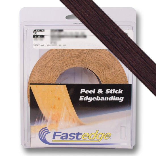 Fastedge Presidental Walnut PVC 3" PSA 50 Foot Roll
