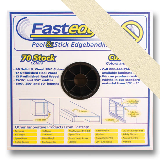 Fastedge PVC PSA 250 Foot Roll, 250 foot, 7/8"