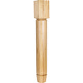 Hardware Resources Round Round Arts & Crafts Post Alder 35-1/2" Length 5" Width