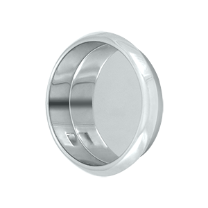 Deltana Flush 2-1/8" Diameter, Chrome