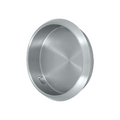Deltana Flush 2-1/8" Diameter, Brushed Chrome