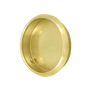 Deltana Flush 2-1/8" Diameter, Polished Brass