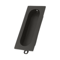 Deltana Flush Pull Rectangle 3-1/8" x 15/16" Oil Rubbed Bronze 3-1/8" Length