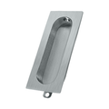 Deltana Flush Pull Rectangle 3-1/8" x 15/16" Brushed Chrome 3-1/8" Length