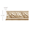 Large Pull, 12''w x 3 3/4''h x 1 1/2''d Lindenwood