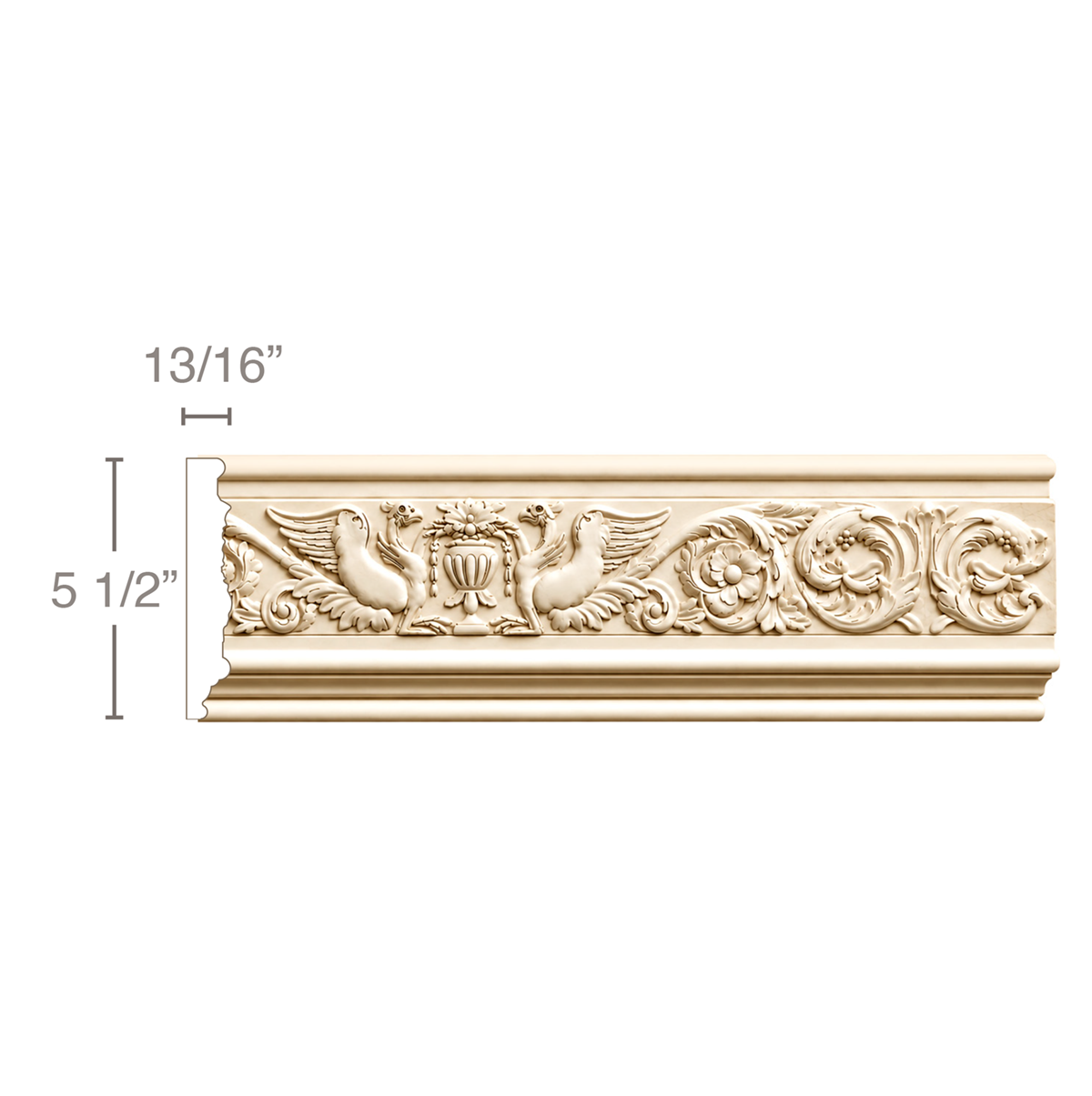 Large Traditional Corbel, 7"w x 14 1/2"h x 6"d Maple
