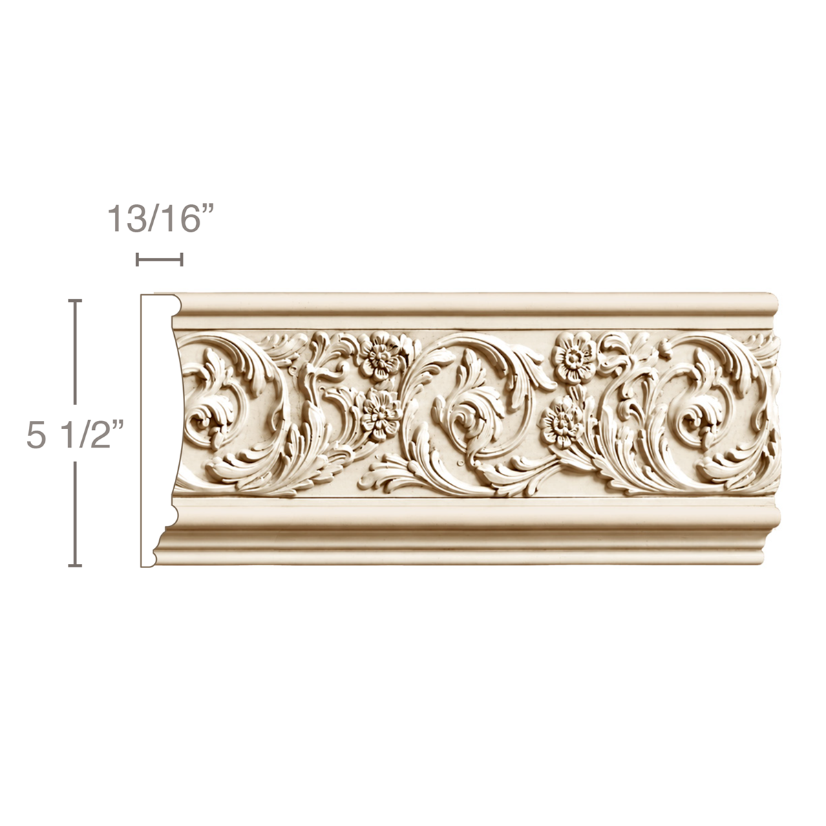Plain Country French Column, 3 3/4"sq. x 35 1/4"h Cherry
