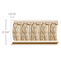 Grand Traditional Capital, 6 7/8"w x 9 1/4"h x 3 3/8"d, (accepts up to 4"w x 2"d) Maple