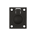 Deltana Flush Ring Pull, Oil Rubbed Bronze, 1-3/4'' x 1-3/8''