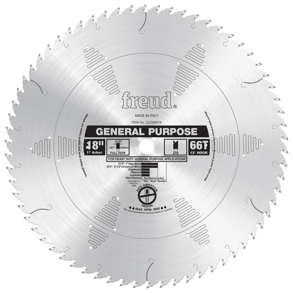 Freud Industrial Carbide Saw Blades
