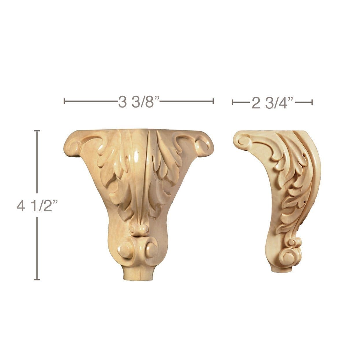 Dimensional Stock, 7 1/4''w x 3/4''d Poplar