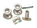 First Watch Passage Door Latch Set, Satin Nickel, 2-3/8"