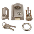 Night Latch & Locking Cylinder - Satin Nickel