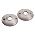 Rosettes Set - 2 Pack - Satin Nickel