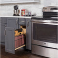 Hardware Resources 5" Pullout With Built-In Tray Divider 8" Width