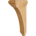 Hardware Resources Minimal Bullnose Cap Corbel Rubberwood 12" Length