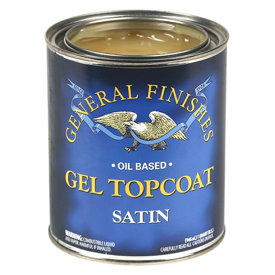 General Finishes Gel Topcoat Oil-Based, Quart
