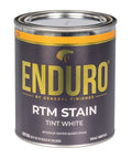 Enduro RTM Stain System, Tint White, Quart