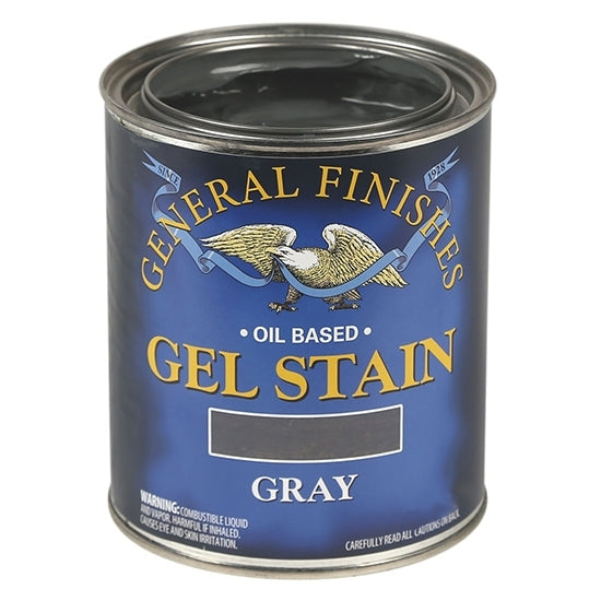 General Finishes Gel Stain, Gray, Gallon