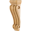 Hardware Resources Low-Profile Scrolled Corbel Maple 8" Length 3" Width