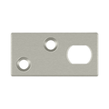 Deltana Guide Plate For 12EFB Extension Flush Bolt, Satin Nickel