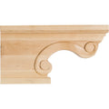 Hardware Resources Scrolled Left Corner Foot Oak 8-1/4" Length