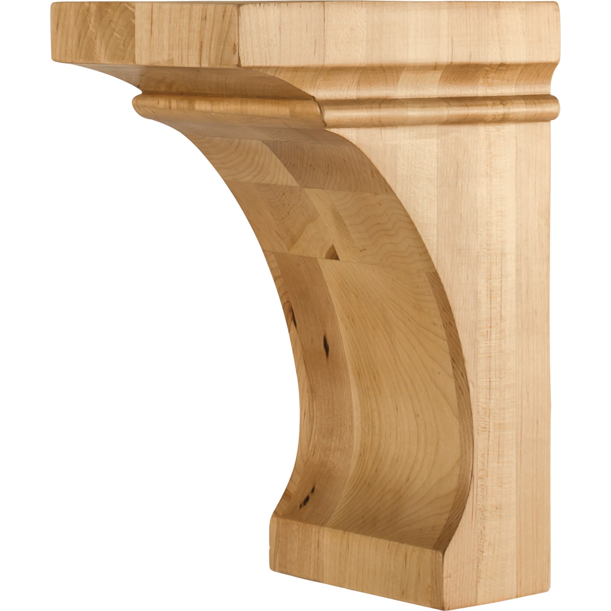 Hardware Resources Bullnose Cove Corbel Alder 10" Length