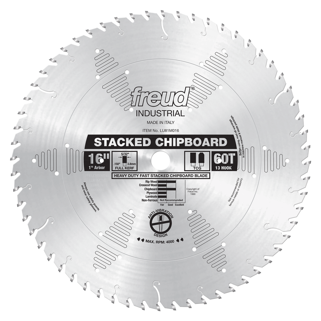 Freud Heavy Duty Stacked Chipboard Blade
