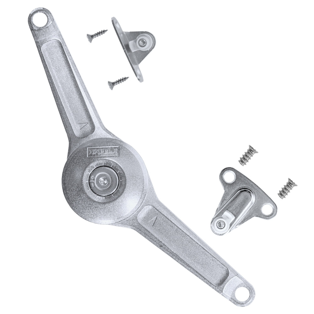 Hafele Lid Stay/Flap Stay, Duo Standard Set