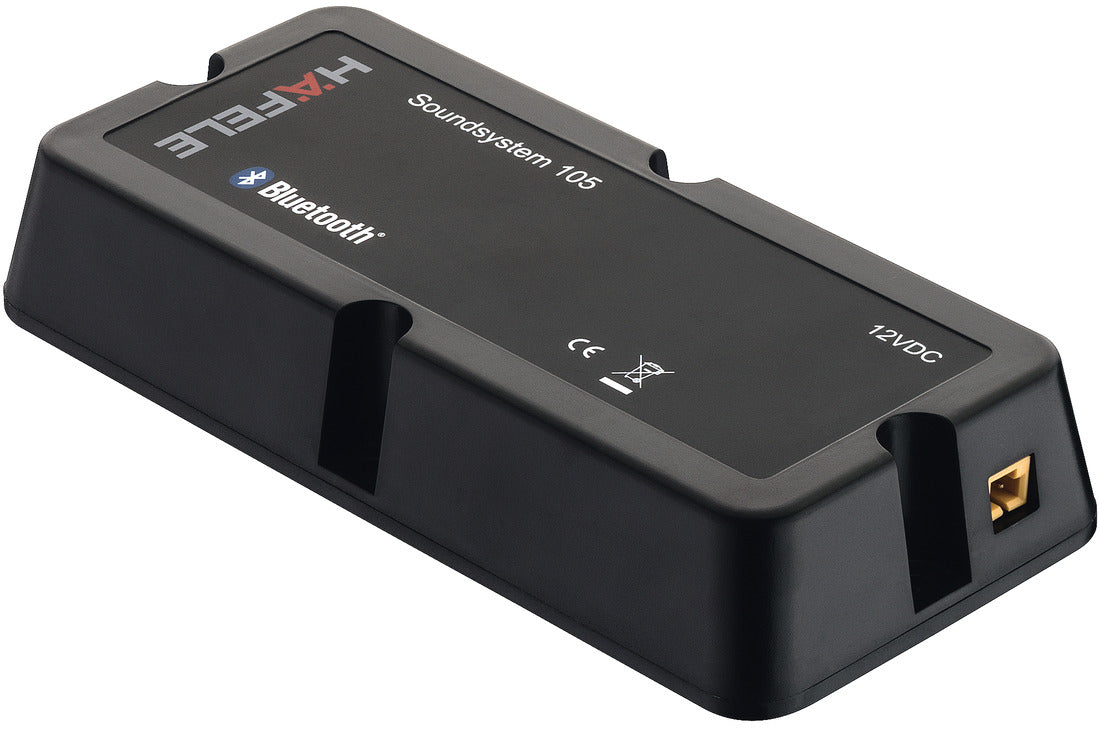 Loox LED 12V Surface Mounted Blue Tooth Receiver, Sound System 105 X, Black
