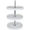Hardware Resources 18" Diameter Round Plastic Lazy Susan Set