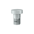 Deltana Extended Button Tip For Solid Brass Hinges, Chrome